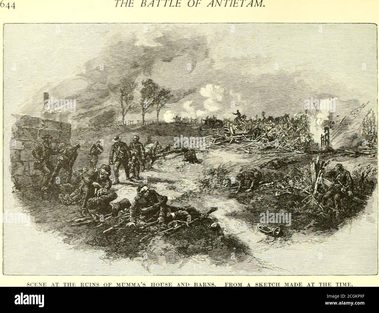 Battles And Leaders Of The Civil War : Being For The Most Part  Contributions By Union And Confederate Officers, Based Upon "The Century War  Series." . Tion Was Given; The Troopsfaced Battles And Leaders Of The Civil War : Being For The Most Part  Contributions By Union And Confederate Officers, Based Upon "The Century War  Series." . Tion Was Given; The Troopsfaced