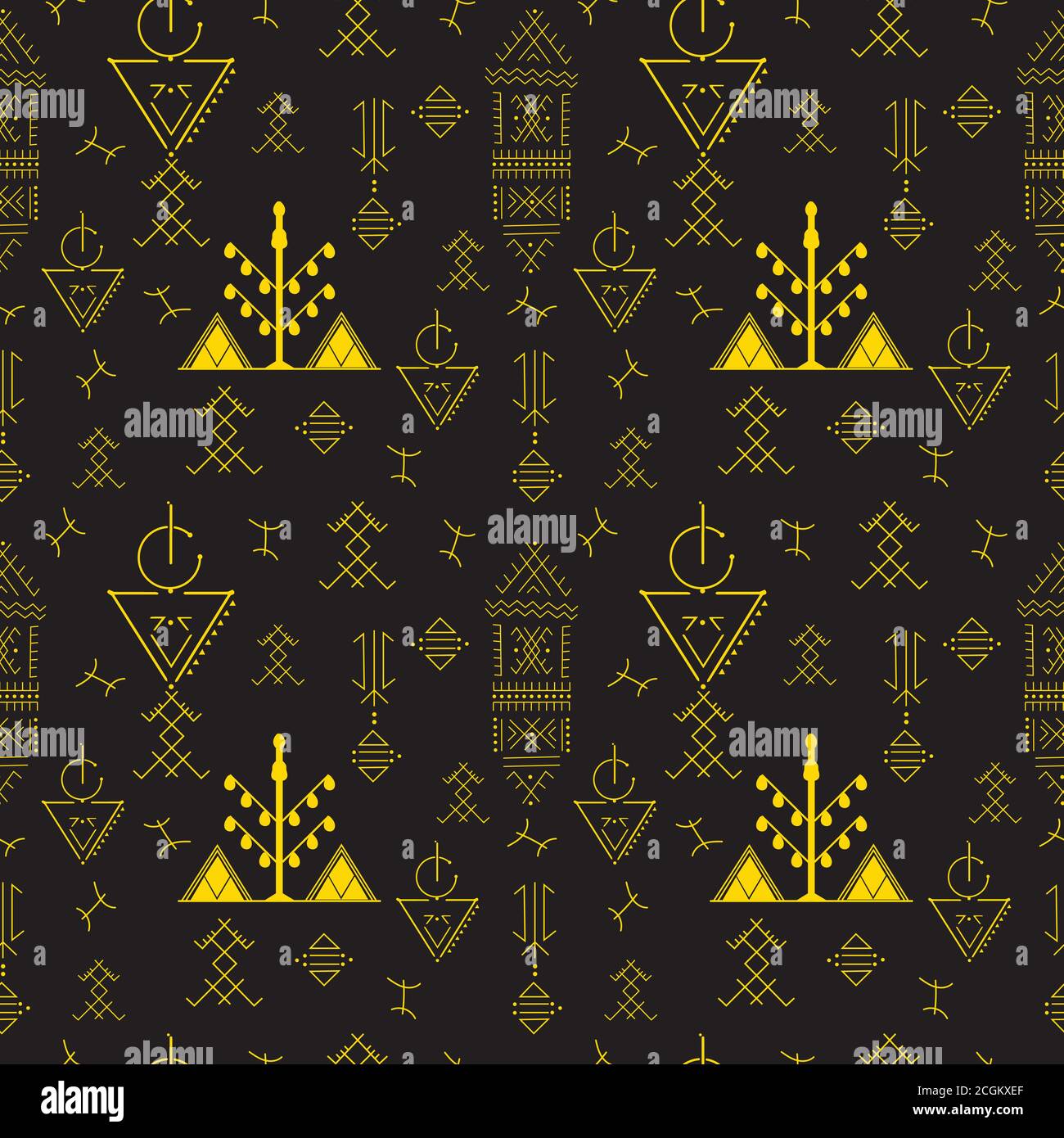 Berber kilim Stock Vector Images - Alamy