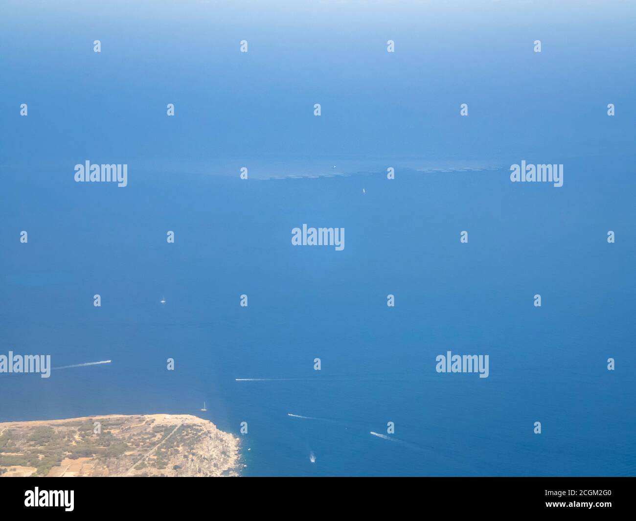 An tuna farm off the coast of Malta Stock Photo