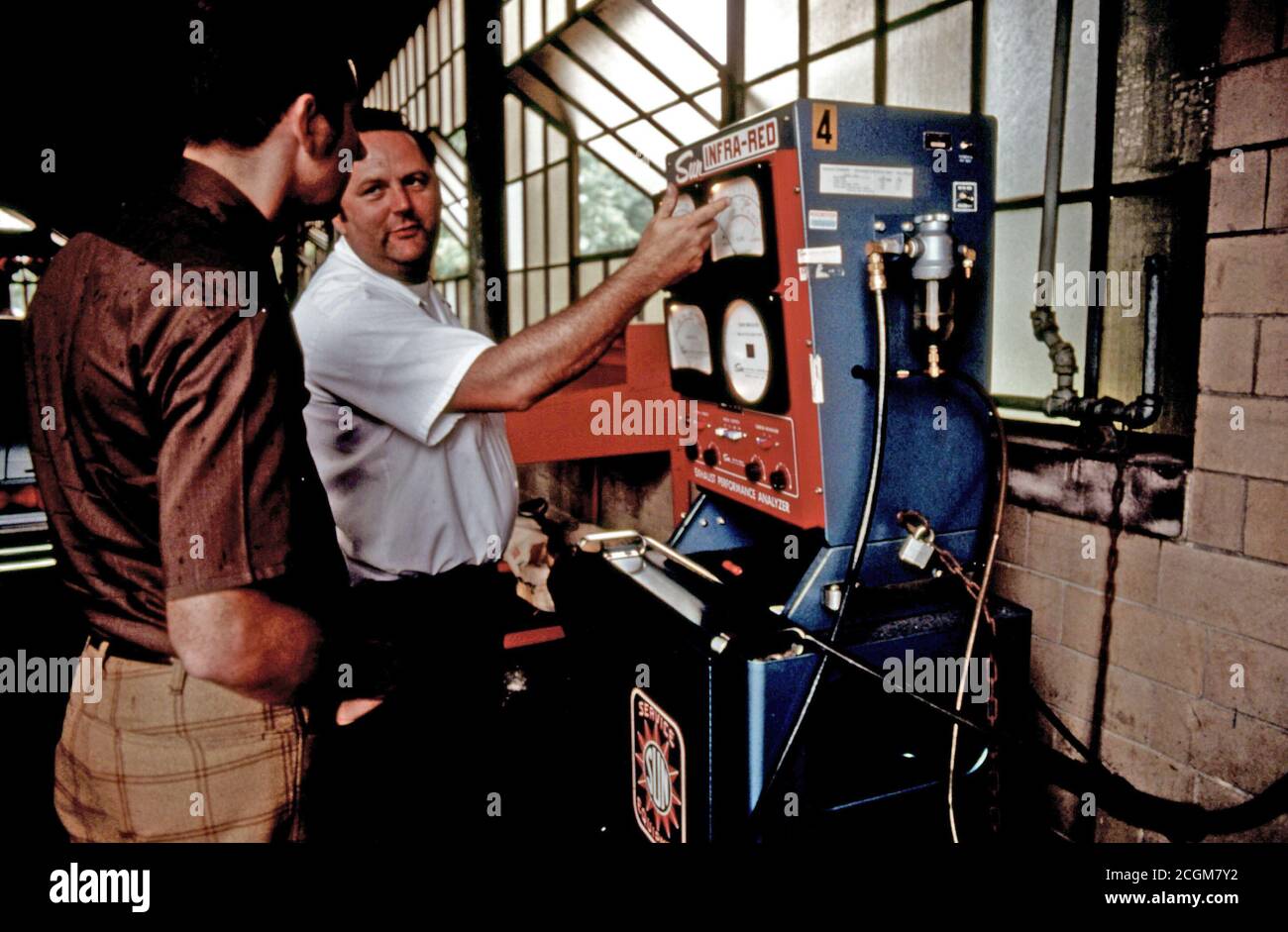 September 1975 - Relieved Motorist Sees an Employee of an Auto Emission