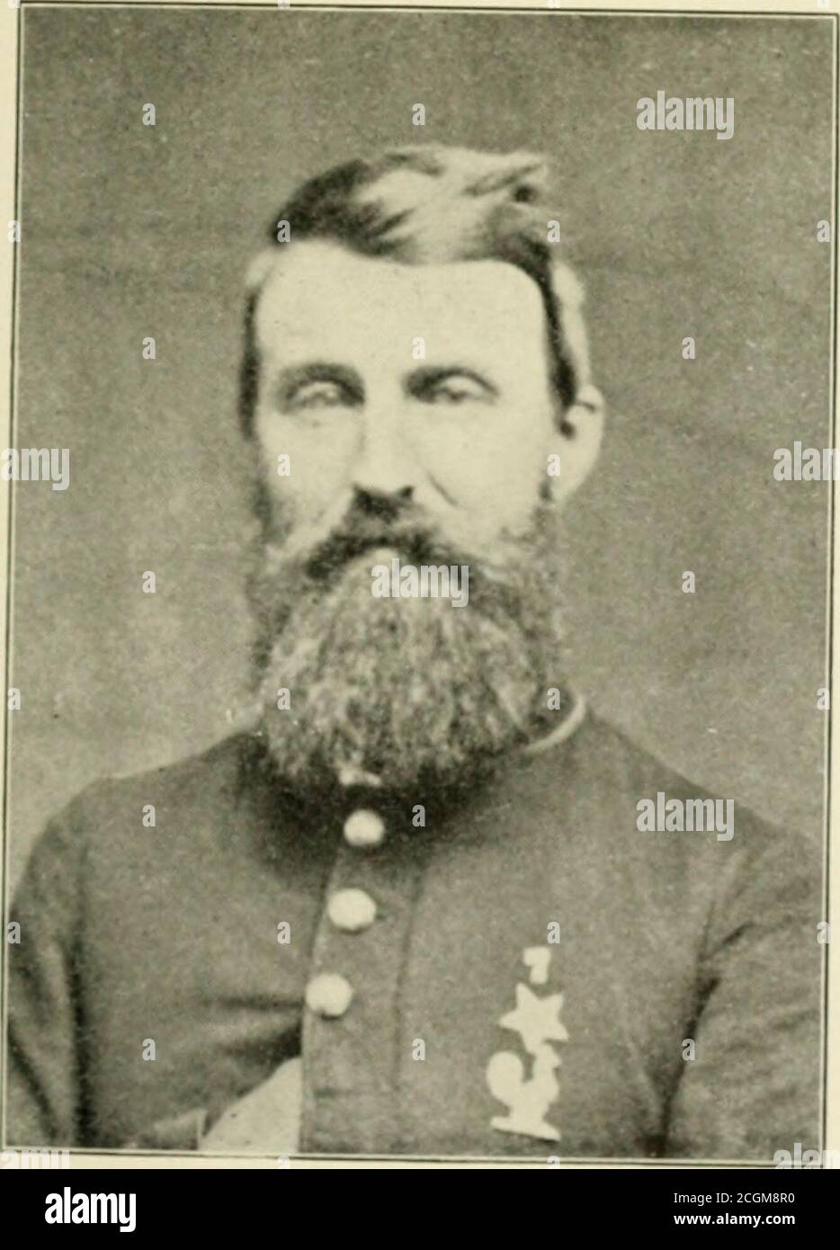 . Itinerary of the Seventh Ohio volunteer infantry, 1861-1864, with roster, portraits and biographies . MORRIS R. HUGHES. COMMISSARY SERGEANT DANIEL D OWEN Stock Photo