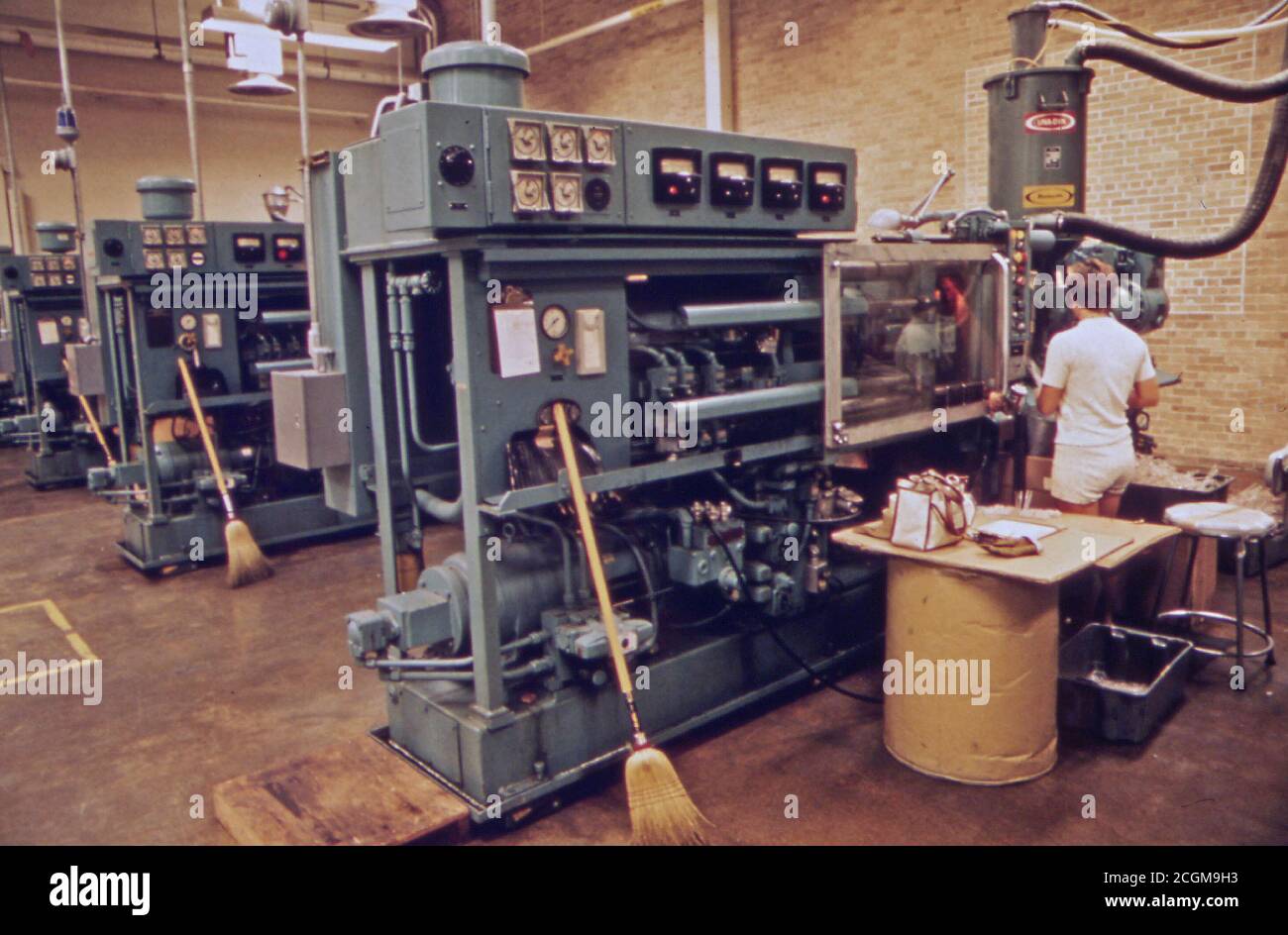 Interior of the 3m Co.(Minnesota Mining and Manufacturing) Plant