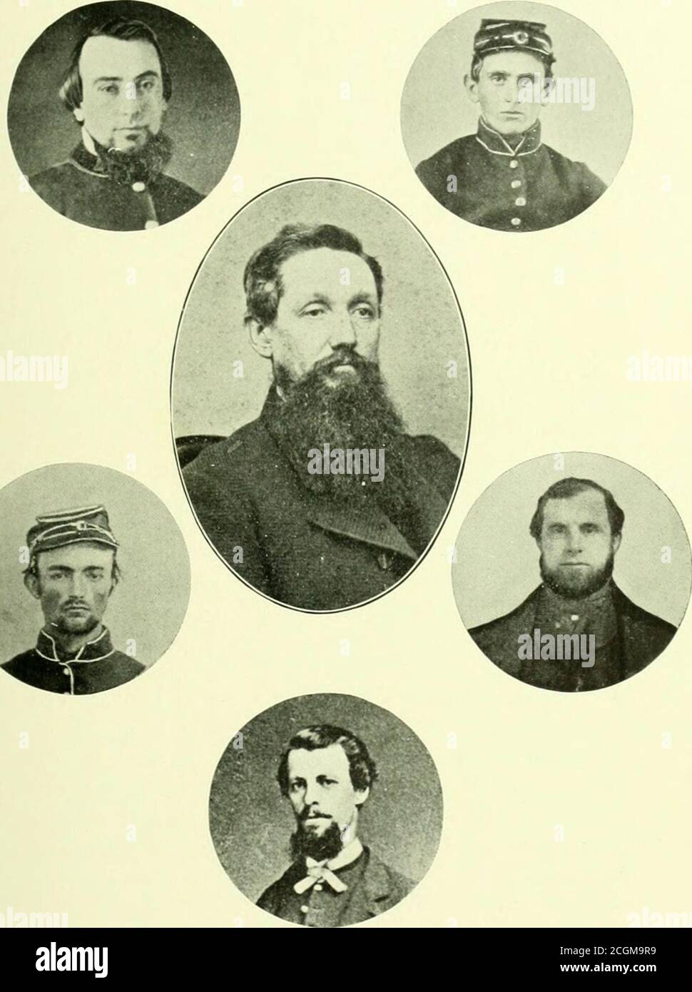 . Historic days in Cumberland County, New Jersey, 1855-1865 : political and war time reminiscences . well, of fever, at hospital. Windmill Point. Va., Jan. 27,1863; George Fox, at Stanton L. S. Army Gen. Hospital.Washington, D. C, Jan. 7. 1863. wounds received in actionat Fredericksburg, Va., Dec. 13, 1S62; George W. Burch,of consumption at Newton University Hospital, Baltimore,Maryland. April 2. 1863; Charles Dayton, missing in actionat Chancellorsville, Va., May 3, 1863, never heard of after-ward : Edward R. Gilman, of fever at Camp Kearney, Va.,Oct. 24. 1862: David McGear, of fever at Regim Stock Photo