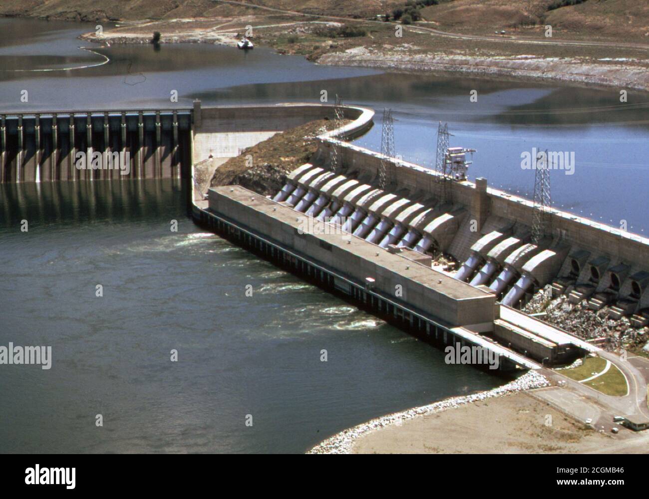 Aerial view chief joseph dam hires stock photography and images Alamy