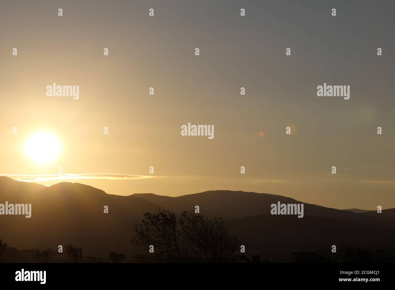 Sun Rise Stock Photo