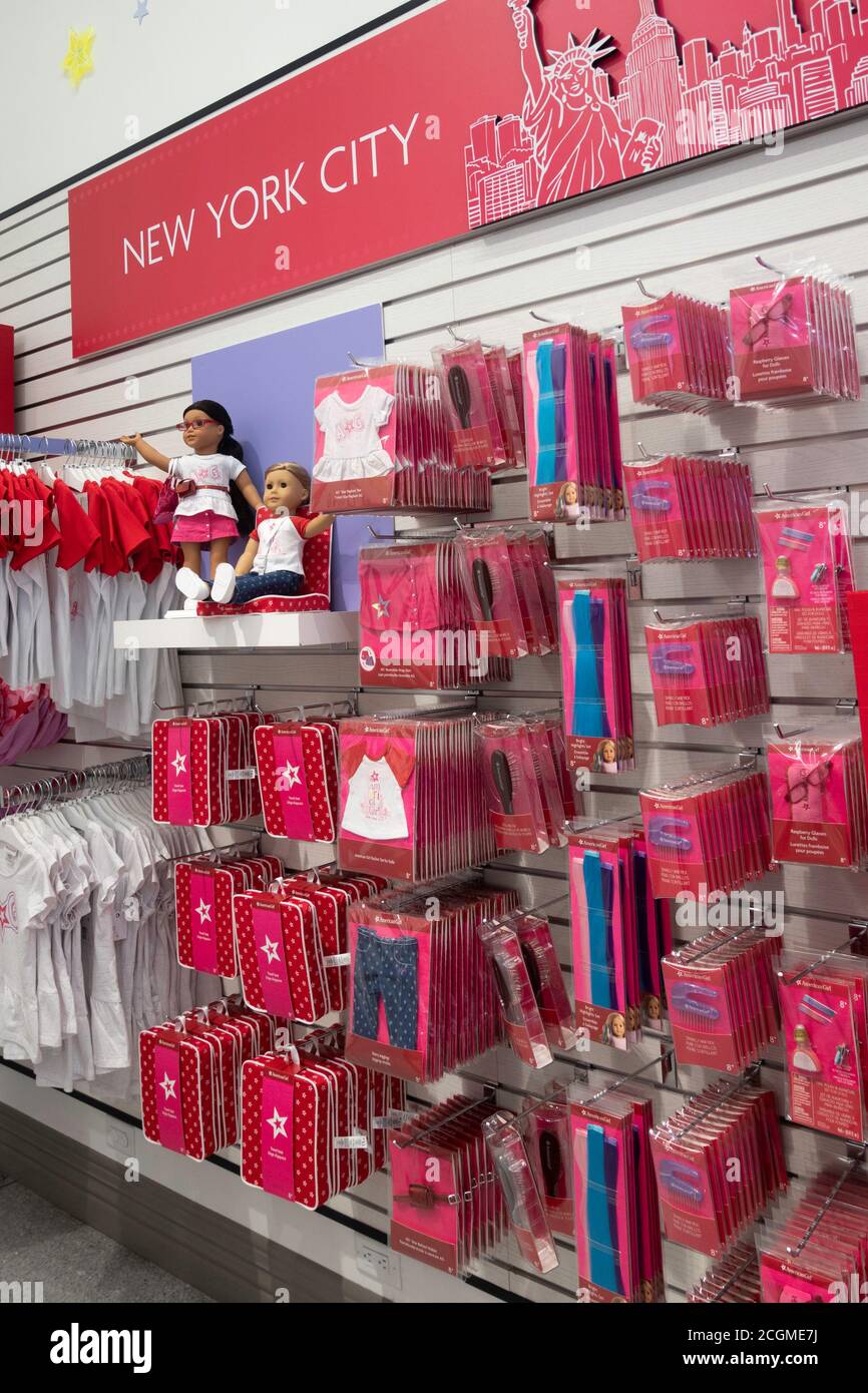 American Girl Place store is located in Rockefeller Center New