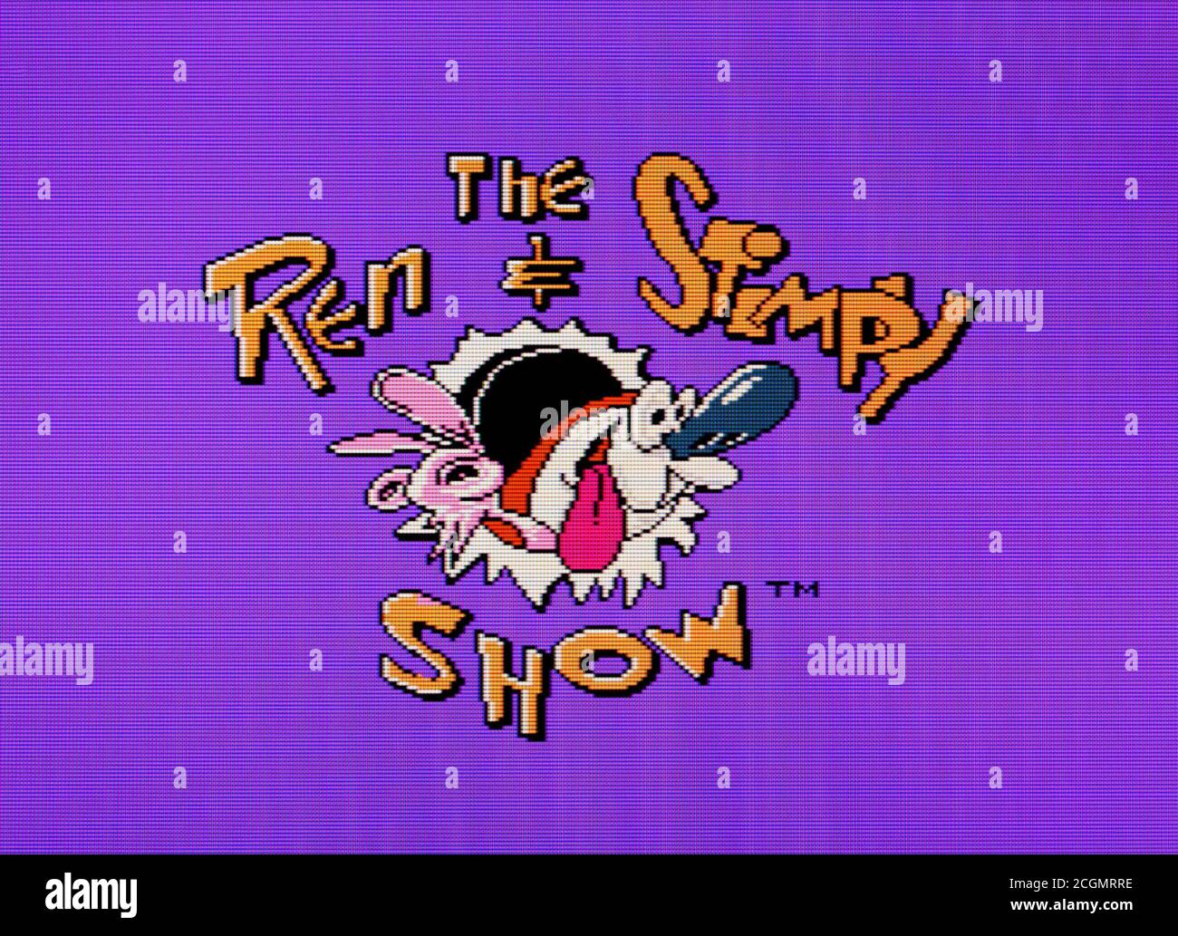 The Ren & Stimpy Show - Nintendo Entertainment System - NES Videogame - Editorial use only Stock Photo
