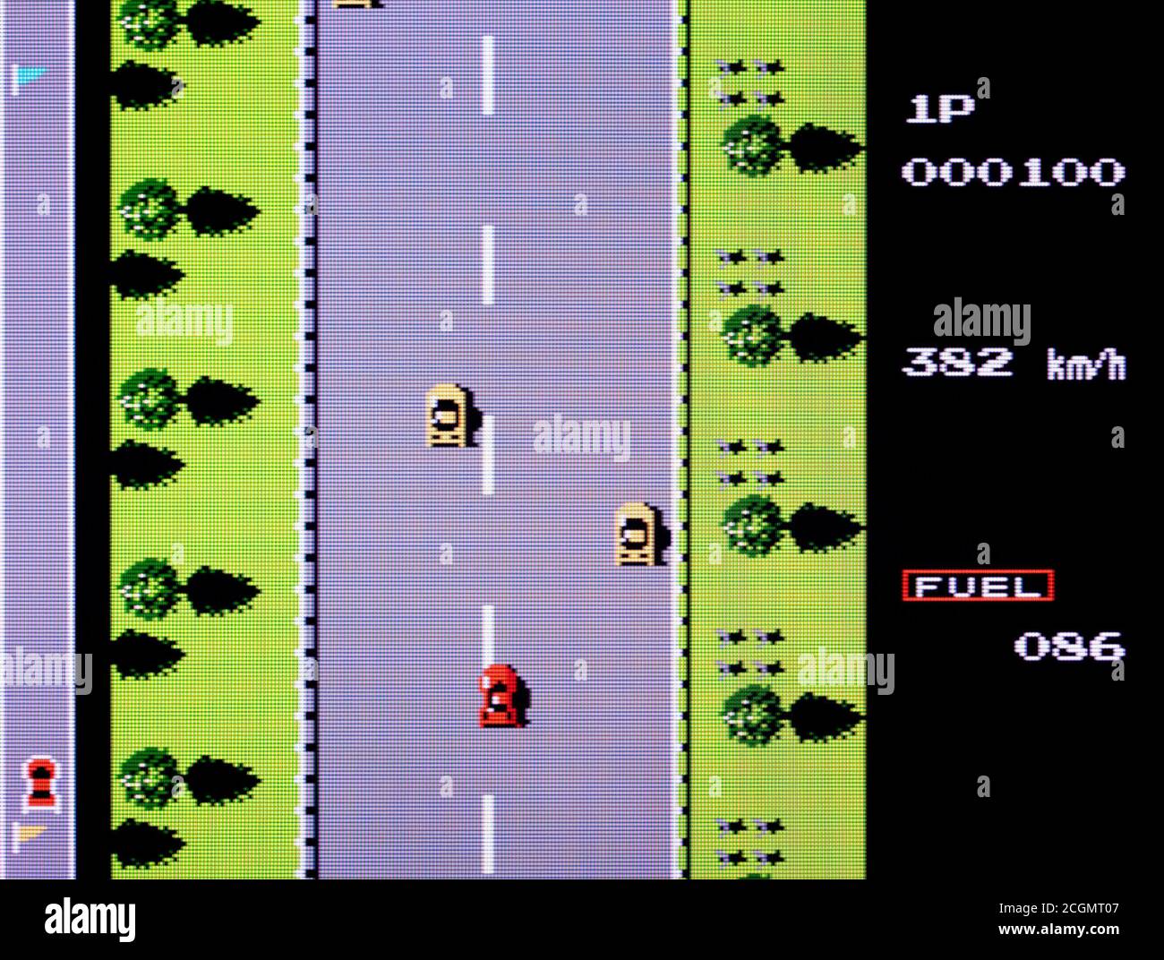 Road Fighter Nintendo Entertainment System NES Videogame