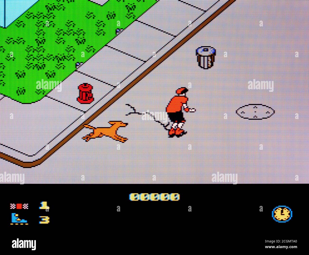 Rollerblade Racer Nintendo Entertainment System NES Videogame