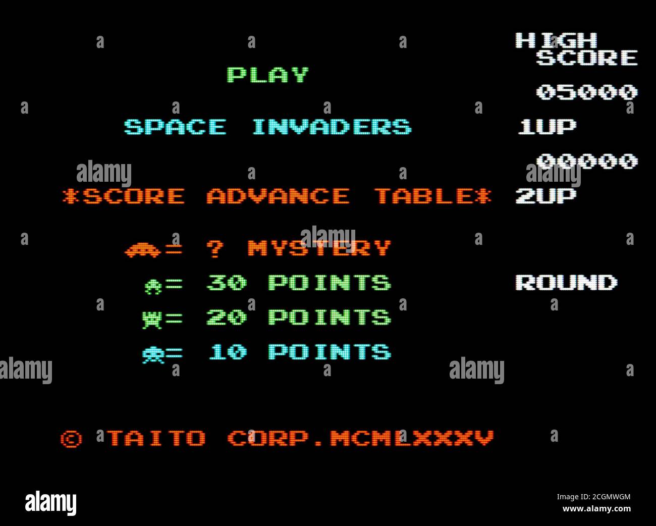 Space Invaders - Nintendo Entertainment System - NES Videogame - Editorial use only Stock Photo