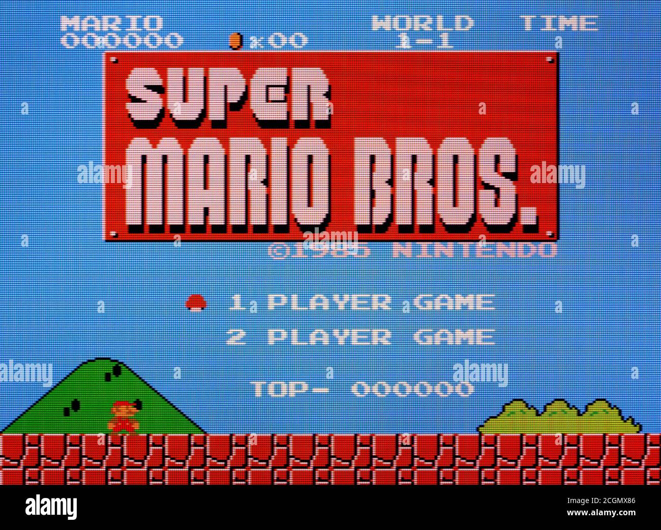 Super Mario Bros. - Nintendo Entertainment System - NES Videogame -  Editorial use only Stock Photo - Alamy