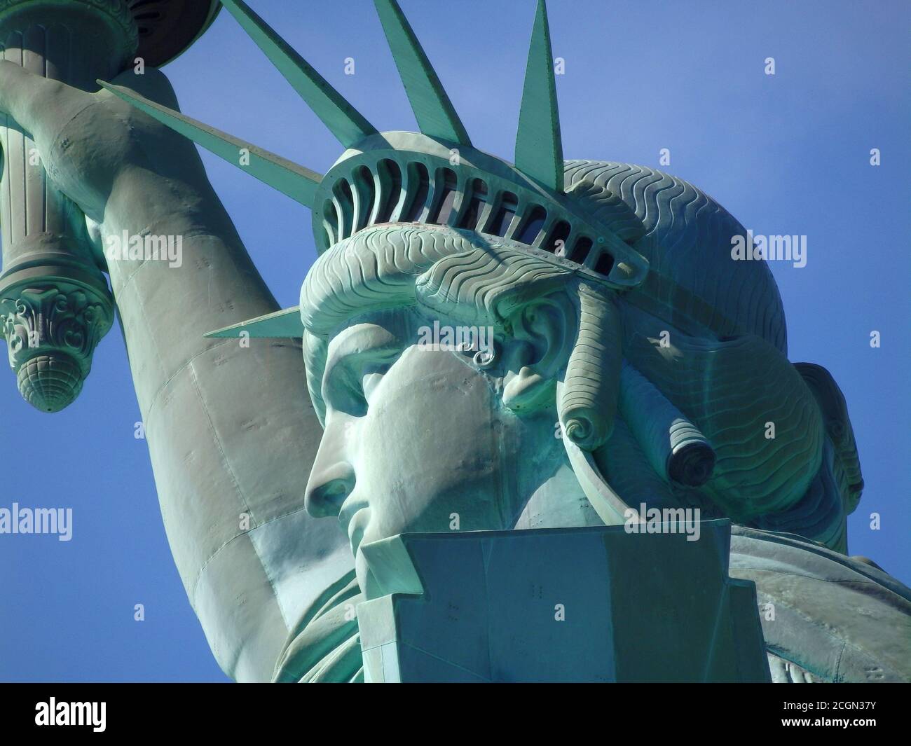Statue Of Liberty Crown View
