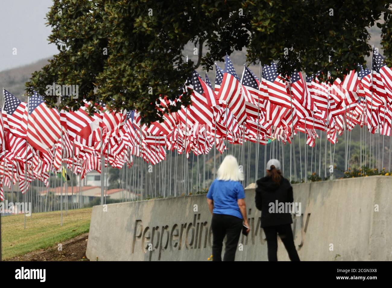 Los Angeles, USA. 11th Sep, 2020. Photo taken on Sept. 11, 2020 shows