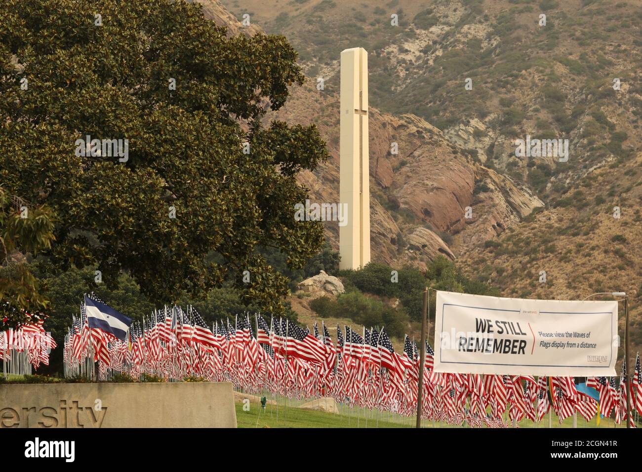 Los Angeles, USA. 11th Sep, 2020. Photo taken on Sept. 11, 2020 shows