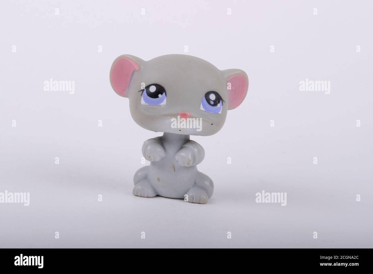 Littlest Pet Shops macro of a Mouse on White Photo credit Luke Durda