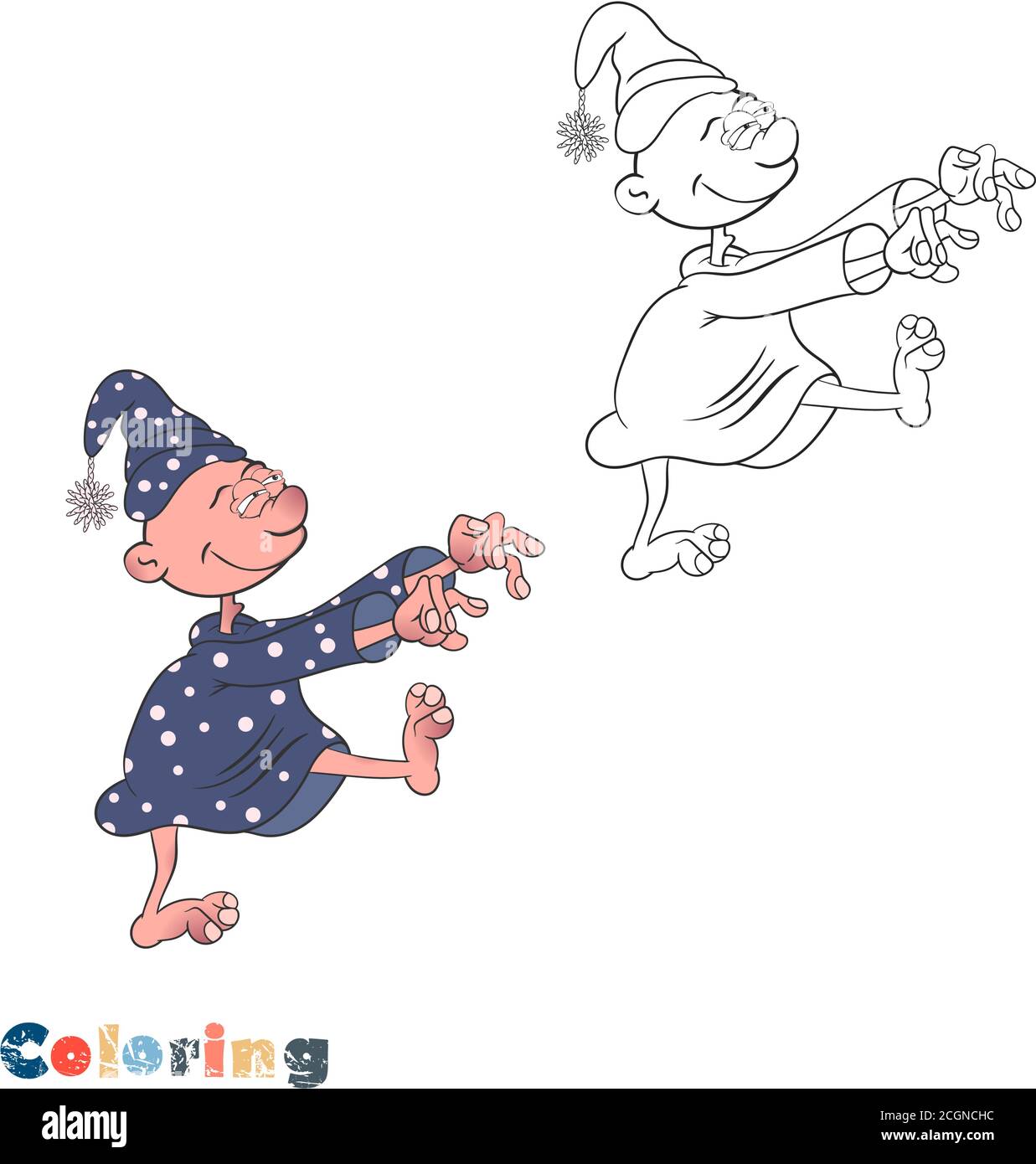 Drawing for cards, banners, posters and other design purposes Stock ...
