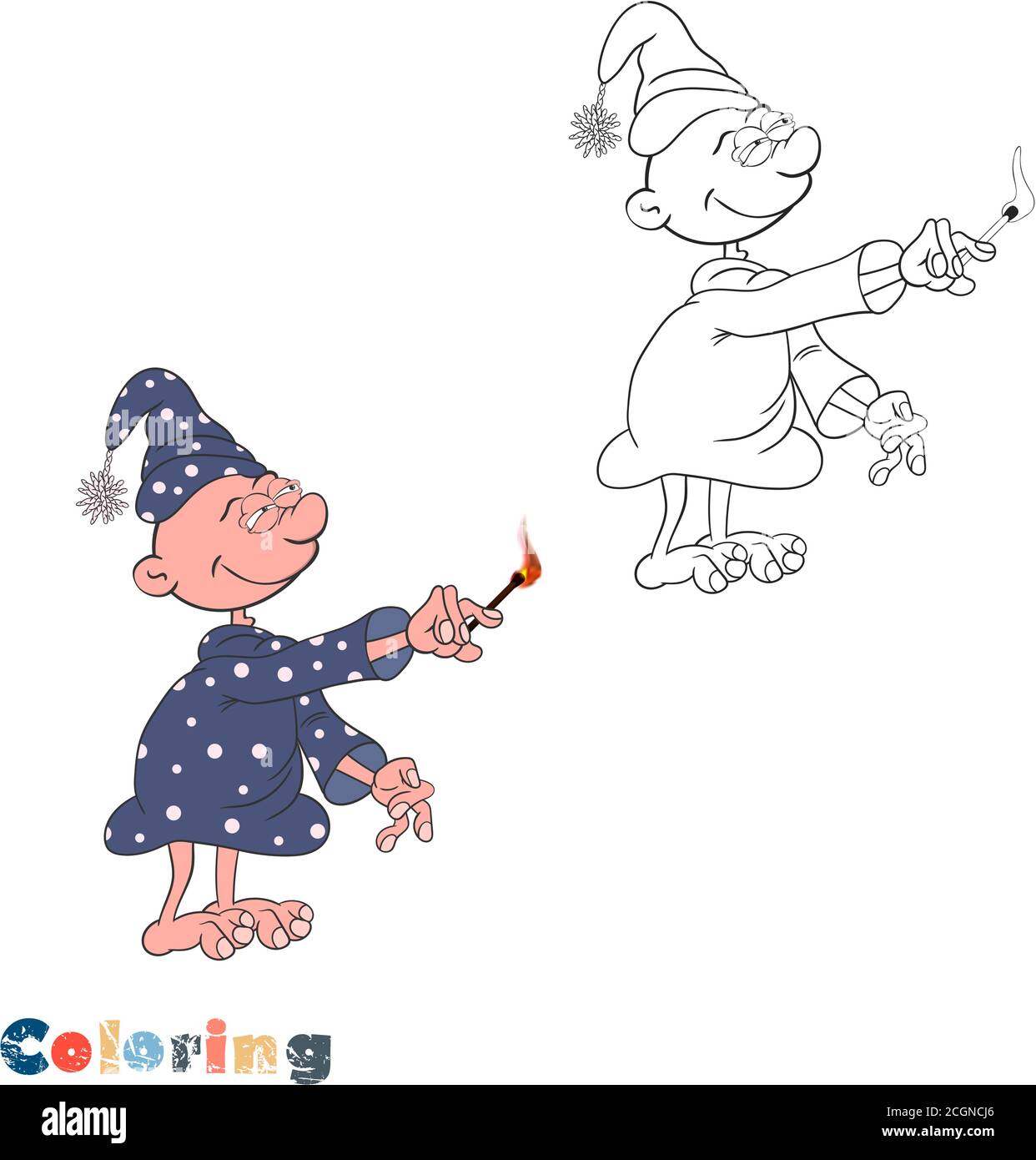Drawing for cards, banners, posters and other design purposes Stock ...