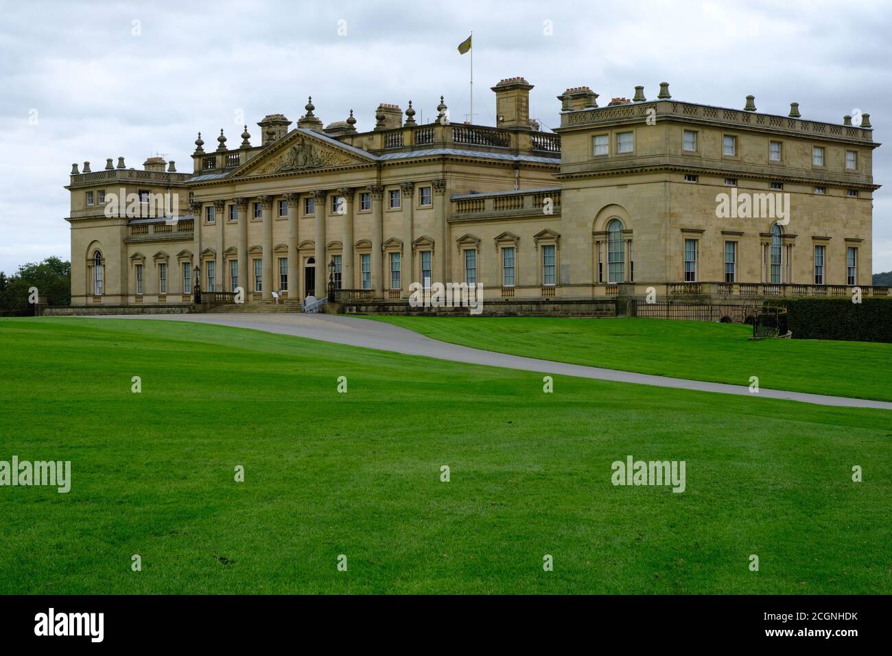 Harewood House, Gardens, Walled Garden Woodland Walk Buddhist Willow