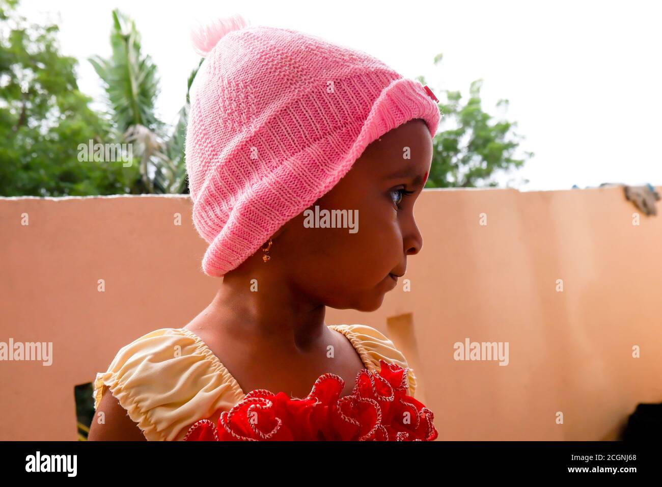 Indian girl child baby hi-res stock photography and images - Alamy