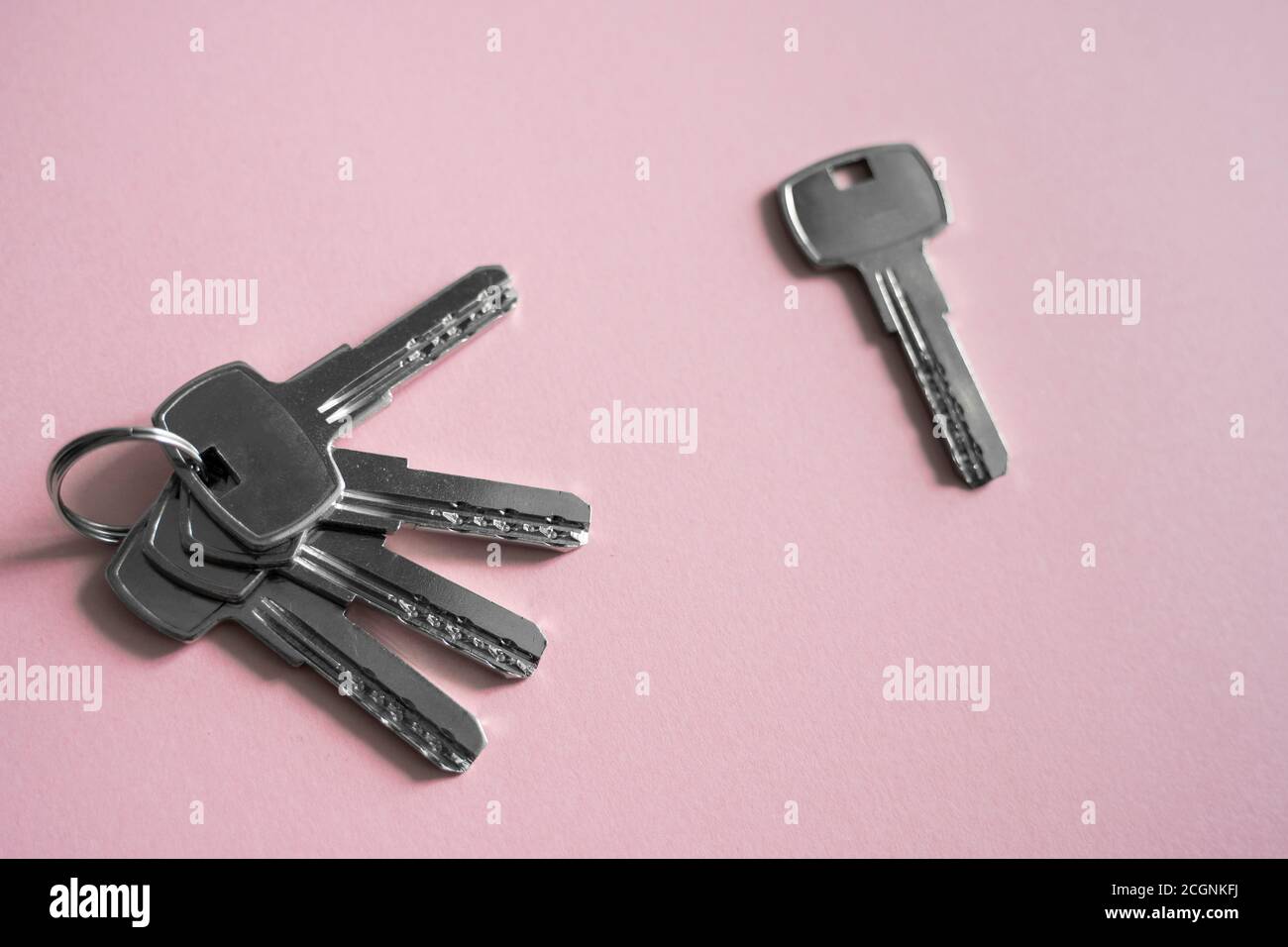 Lay the key