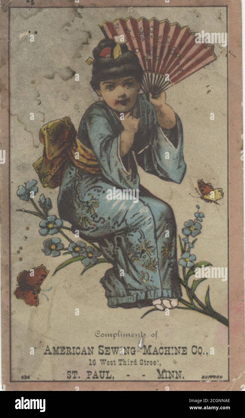 American Sewing Machine Co. 1 Stock Photo - Alamy