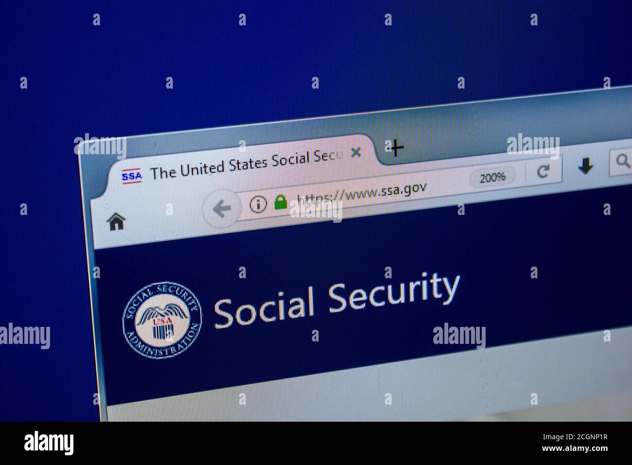 Ssa symbol hi-res stock photography and images - Alamy
