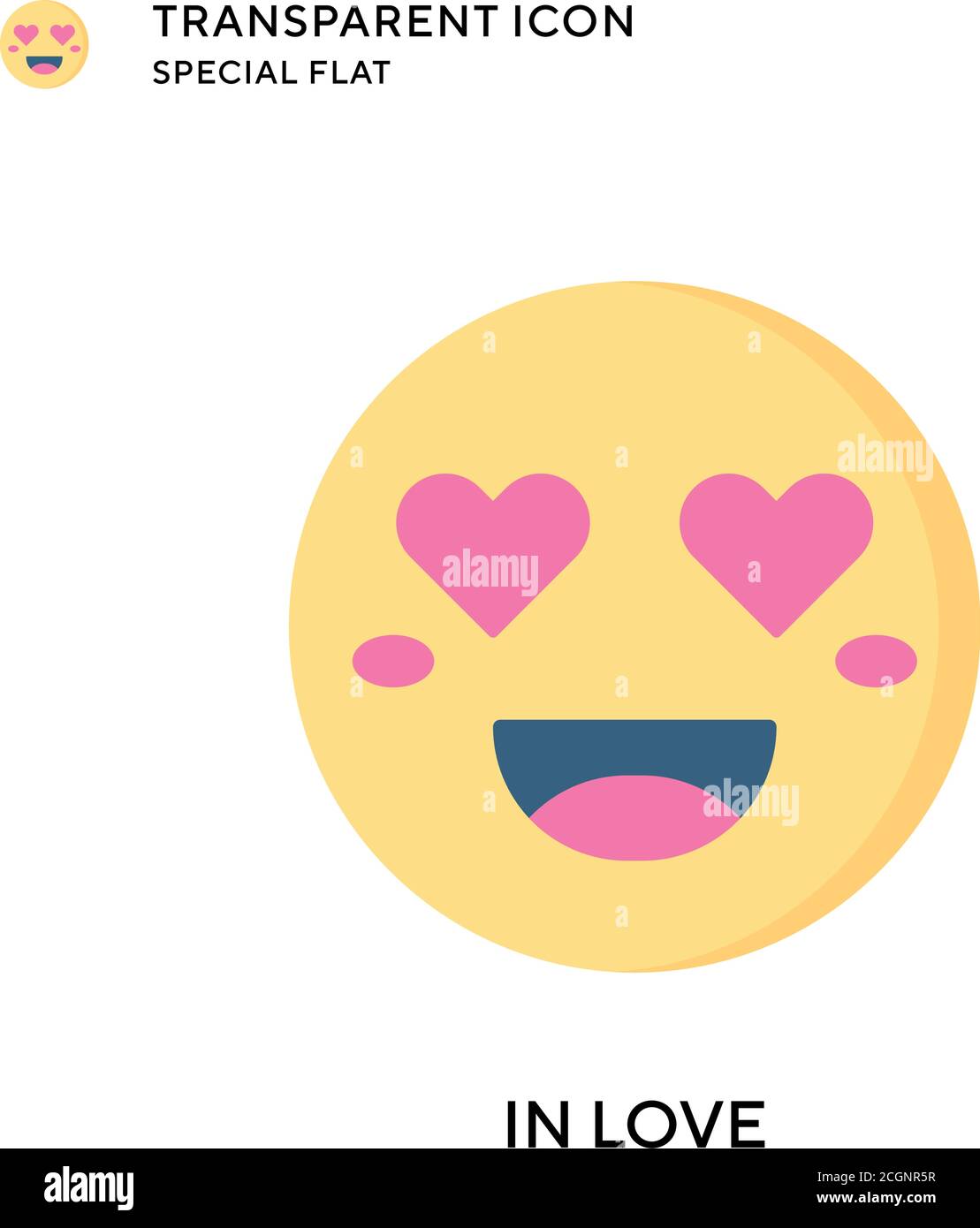 In love vector icon. Flat style illustration. EPS 10 vector Stock ...