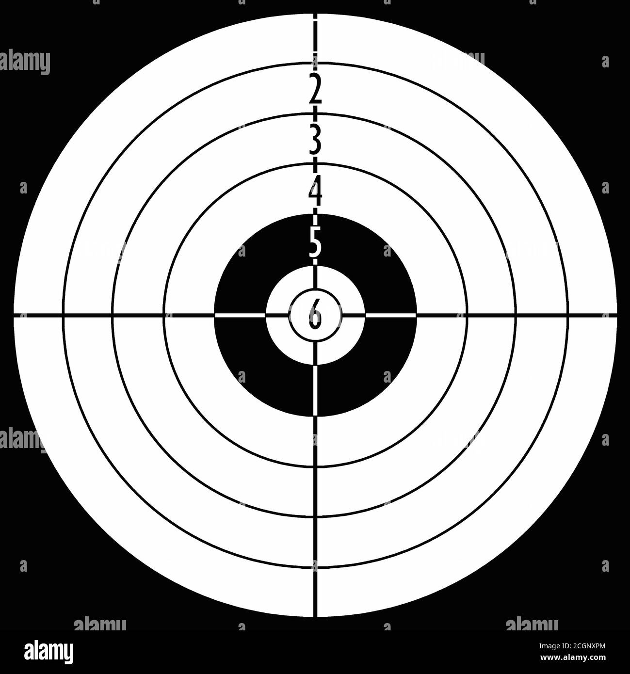target shooting shooter air gun compressed air rifle Stock Photo