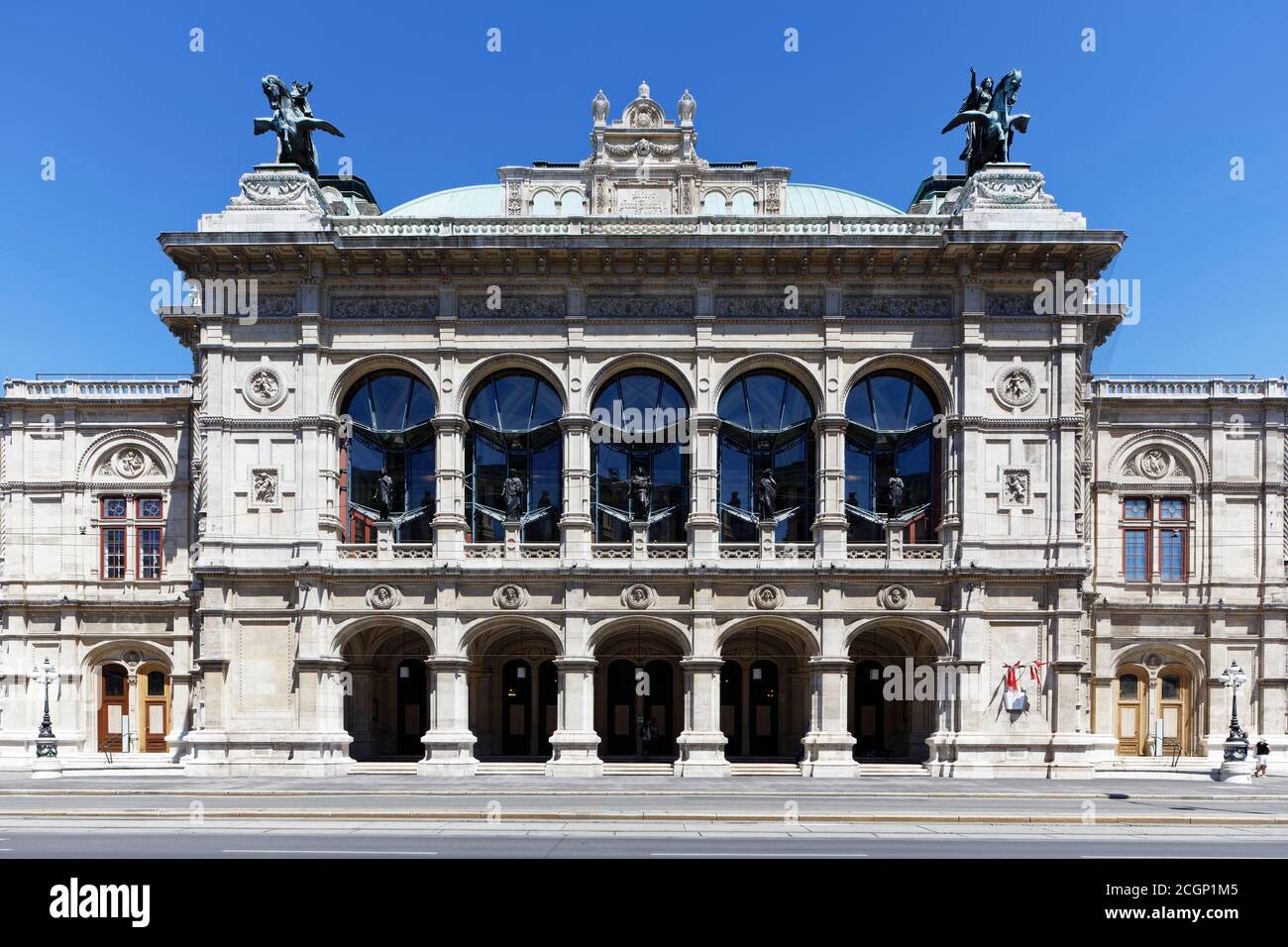 Vienna State Opera, the First House on the Ring, built from 1861, 1869, 1st Neo-Renaissance, 1st district of Vienna, Inner City of Vienna, Austria Stock Photo