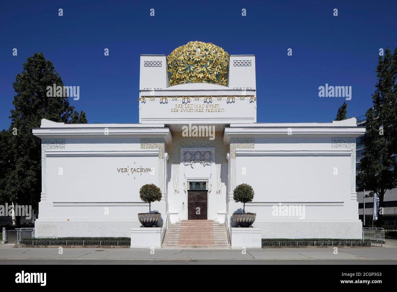 building, of vienna secession built by joseph maria... Friedrichstr 12 hi-res stock photography and images - Alamy
