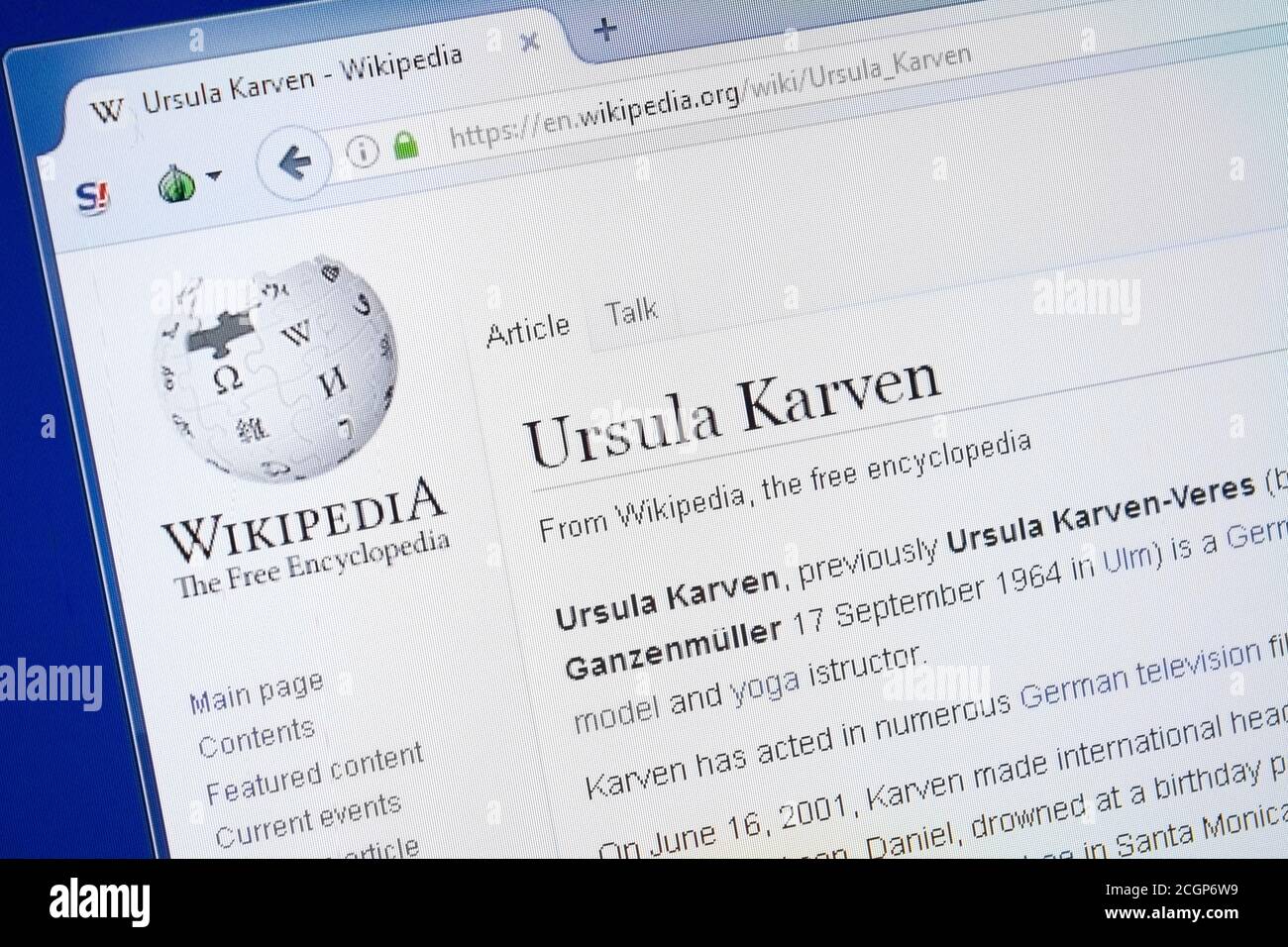 Karven Ursula High Resolution Stock Photography And Images Alamy