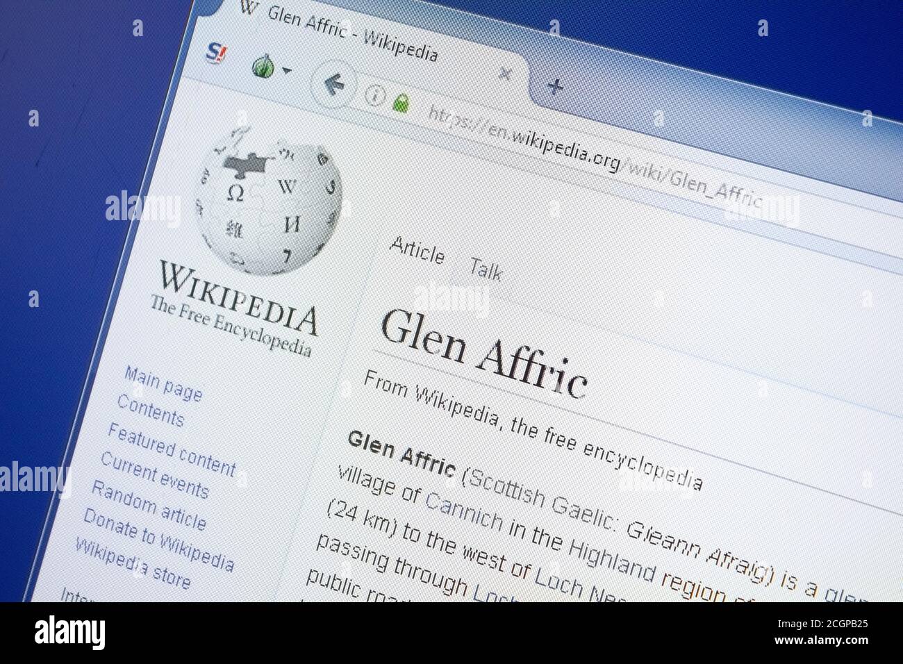 Glen Affric - Wikipedia
