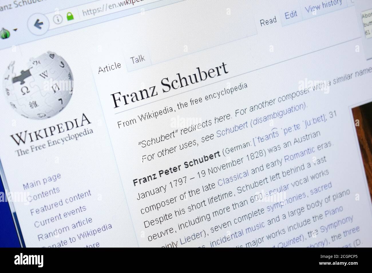 Franz Schubert - Wikipedia, the free encyclopedia