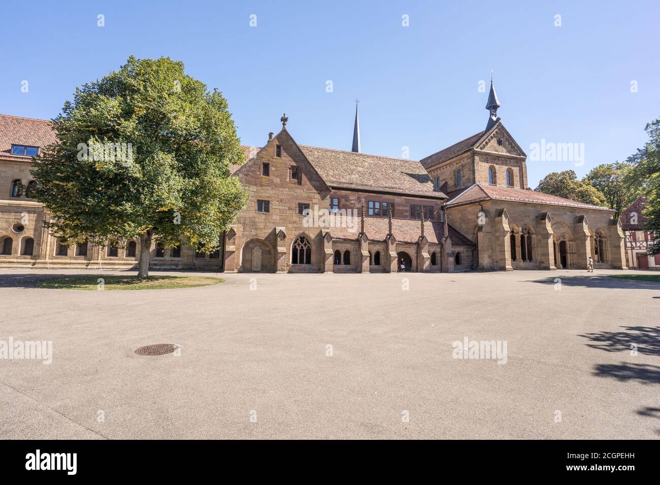 maulbronn monastery is a world heritage touristic atraction site in Germany Stock Photo