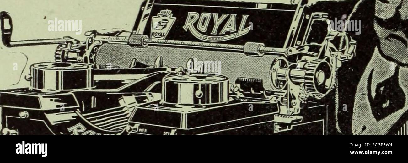 Typewriting Class High Resolution Stock Photography And Images Alamy Cotmor's progression presswork systems use an automatic feeding method through the stages of this can maximise efficiencies in both production time and cost. https www alamy com baltimore and ohio employees magazine royal master model 10 the typewriter of perfect presswork the flawless presswork of the new royal master model lo carriesthe high grade business message in as fine form as your thoughtsthemselves royal presswork reinforces the result getting power ofyour business lettersfor it adds the forceful stamp of quality toevery letter you sign heretofore you have beenobliged to accept a standard of typewriting inferiorto high class printing yet you would not accept poorprinting but with the new standard of typewriterpresswork created by the new roya image371746848 html