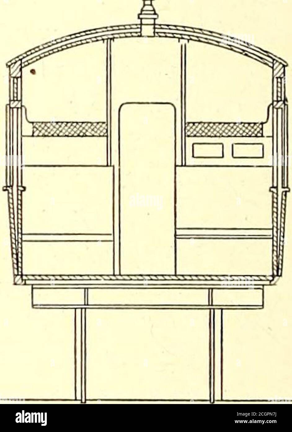 The Street railway journal . END ELEVATON =3^. CROSS SECTION FIG 