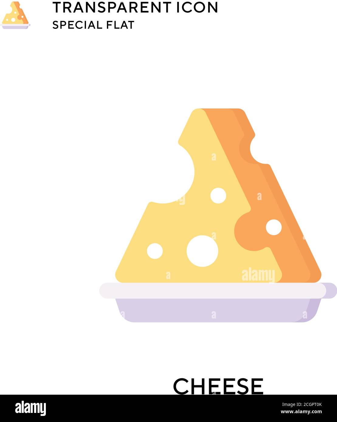 Cheese vector icon. Flat style illustration. EPS 10 vector Stock Vector ...