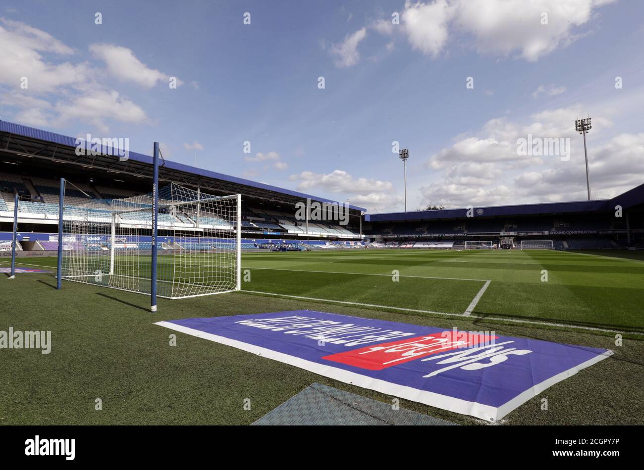 A general view of the The Kiyan Prince Foundation Stadium ahead of the Sky Bet Championship match between QPR and Nottingham Forest. Stock Photo