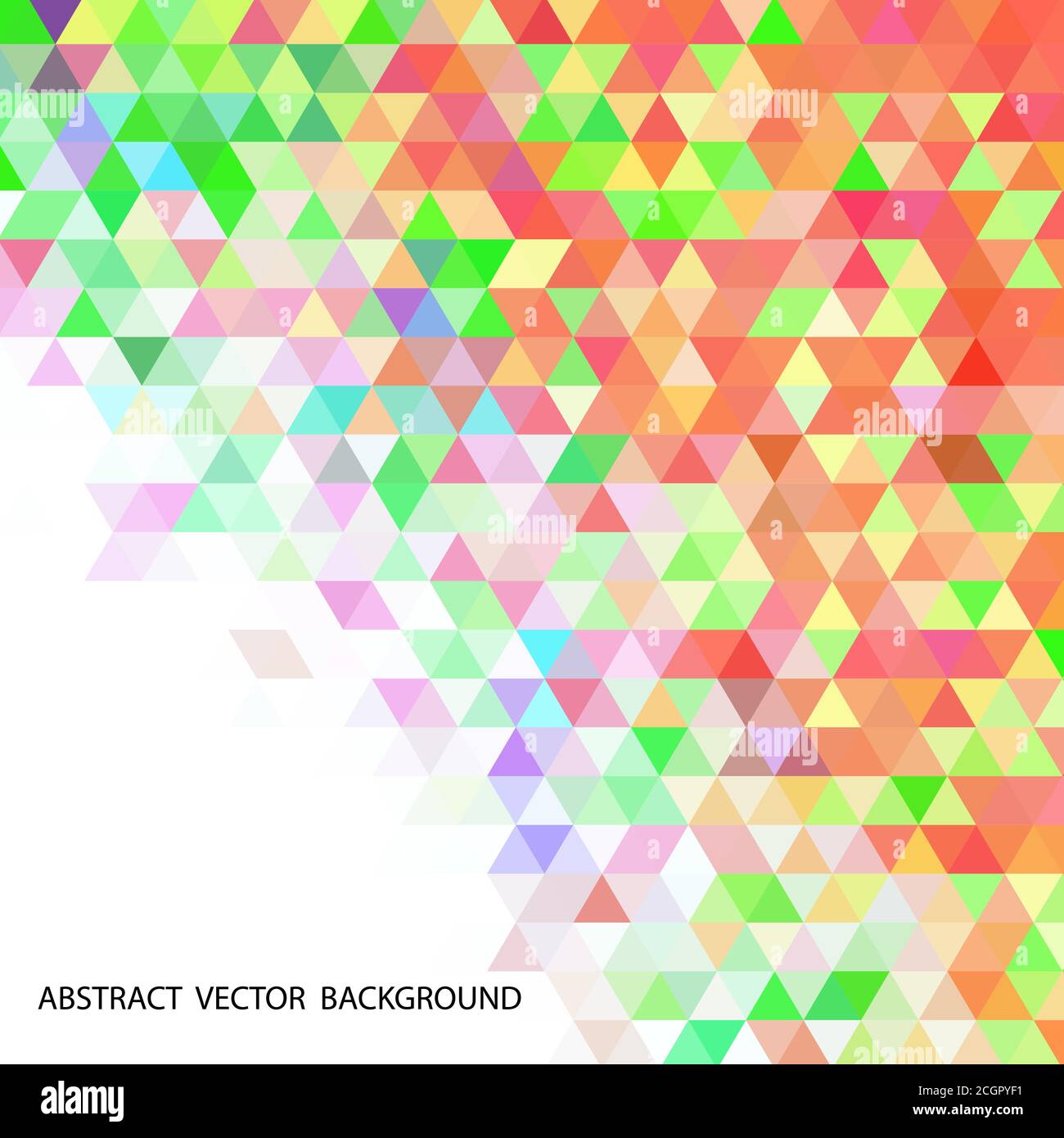 Abstract blue background with triangular pattern - eps10 vector Stock ...