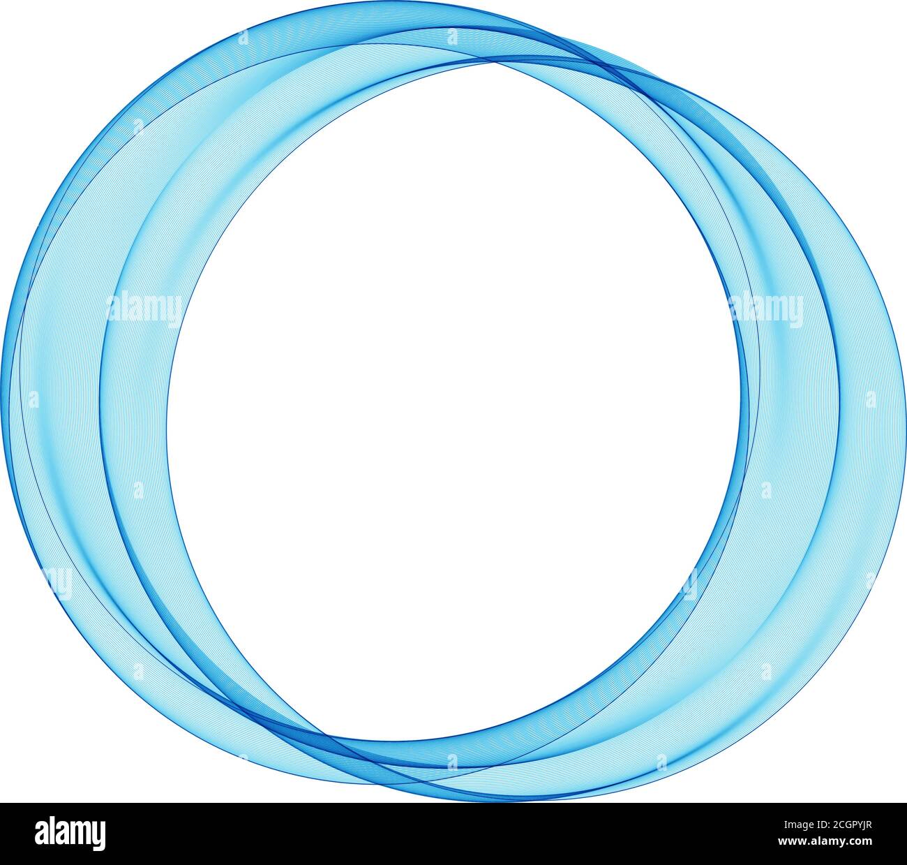 Wavy blue lines abstract vector business background. Design element. eps 10 Stock Vector