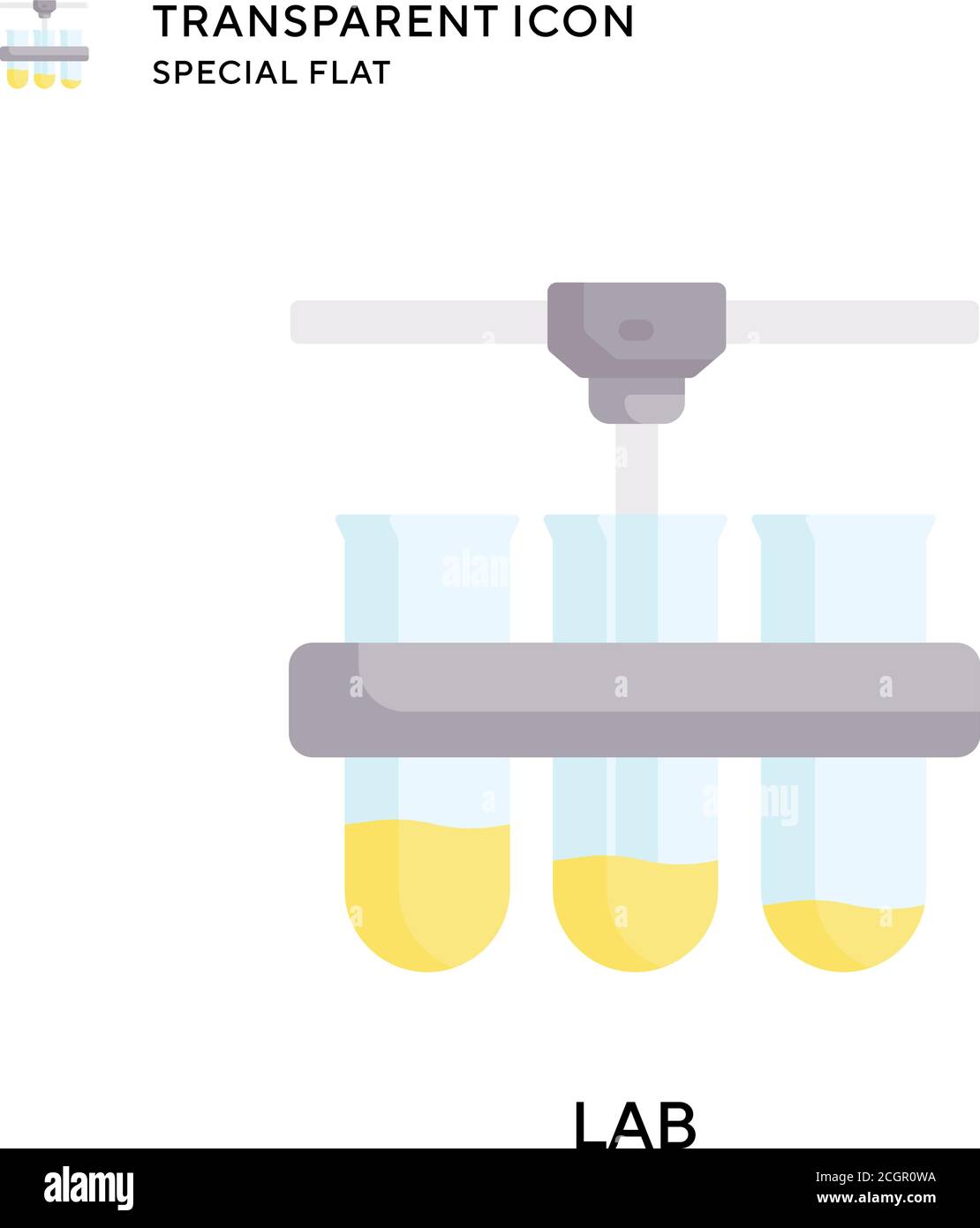 Lab vector icon. Flat style illustration. EPS 10 vector Stock Vector ...