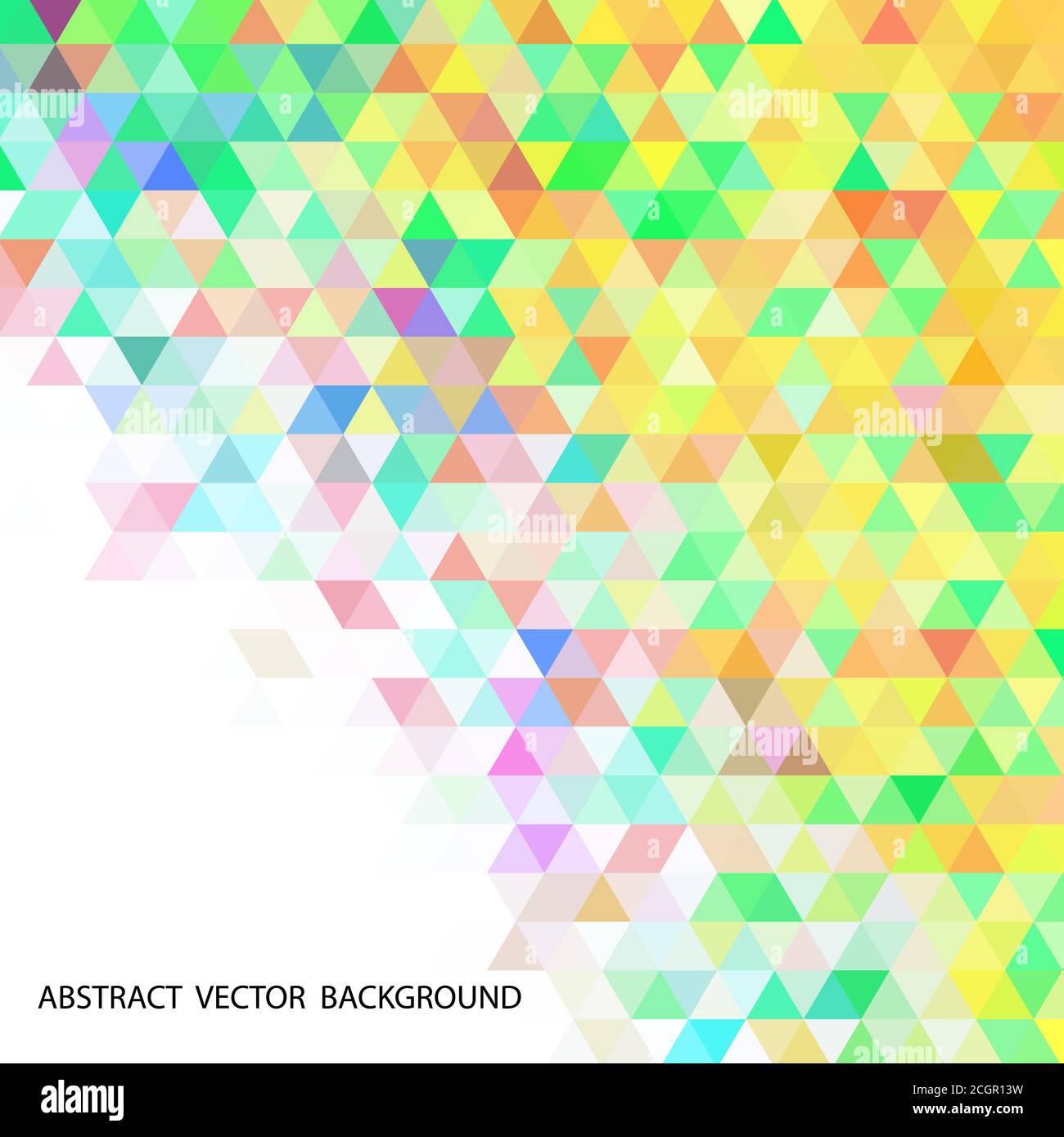 Abstract colorful geometric background. Vector illustration. eps10 Stock Vector