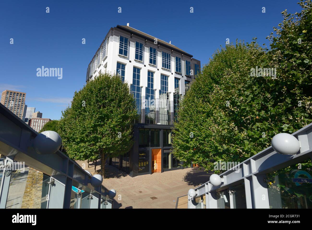 Mulberry Place, Clove Crescent, Poplar, East London, United Kingdom Stock Photo