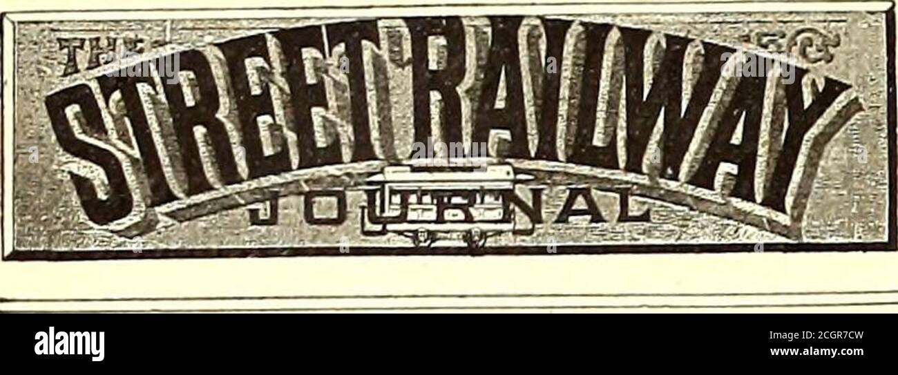. The Street railway journal . covered from his recent illness. Mr. John A. Brill, General Agent ofthe J. G. Brill Co., is seen in New York,looking after the interests of the com-pany. Mr. John W. Aldrich, Foreman of theNewburghStreet Railway Co., has resignedto take a like position with the HainesBros, at Cayuga Lake. Mr. George L. Fowler, Mechanical Ed-itor of the Street Railway Journal, sailedfor Europe Saturday, May 14, to attendthe Railway Exposition at Paris. Mr. F. J. Sprague, Manager of theSprague Electric Co., has recently returnedfrom a trip South. At Annapolis he met hisformer class Stock Photo