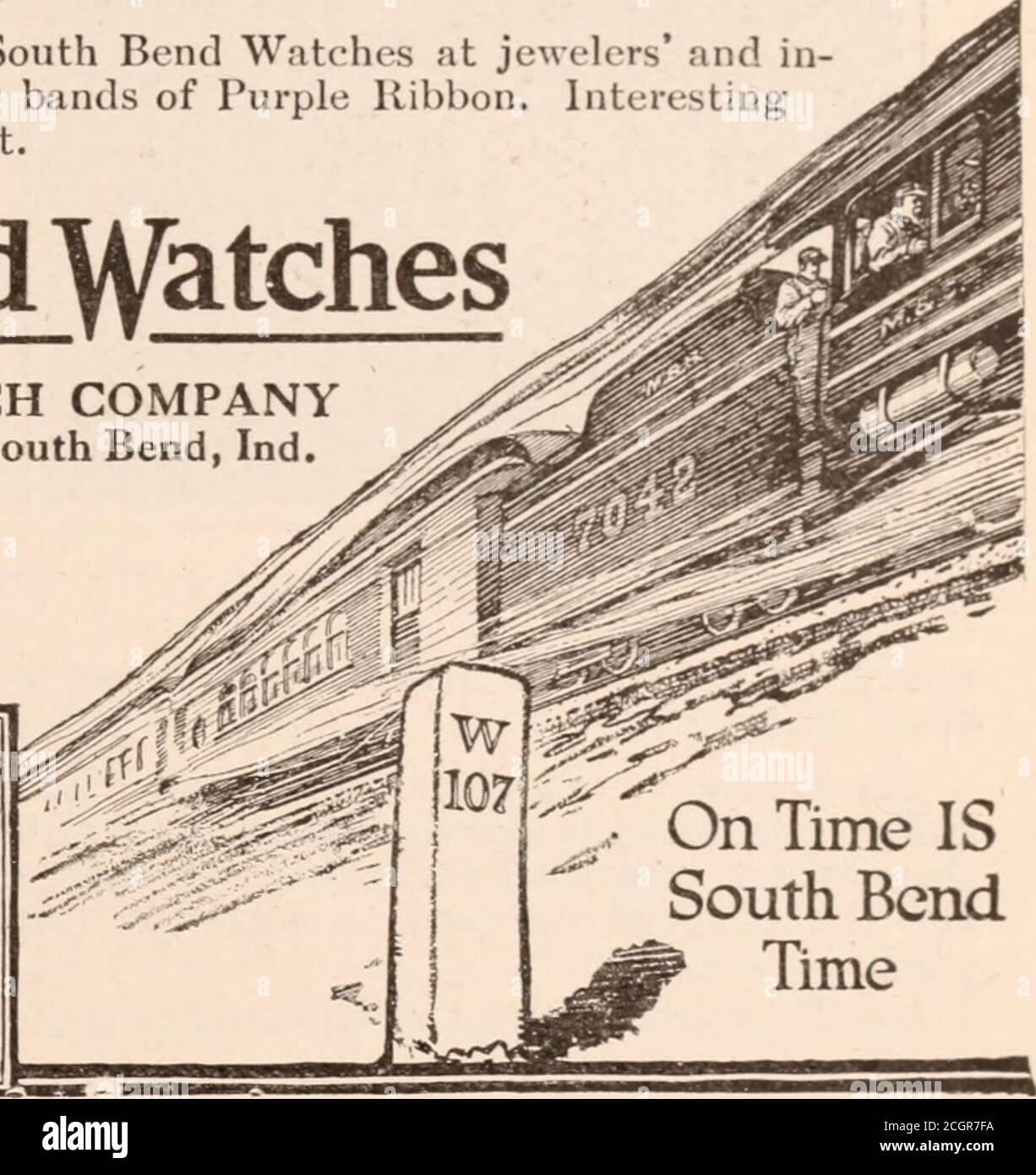 . Baltimore and Ohio employees magazine . South Rend Watches SOUTH BEND WATCH COMPANY 1812 Studebaker Street. South Bend. Ind. Vie South BendSTUDEBAKERRailroad Uatc/i §j MOVEMENTS ONLY16Size—17J.—5 pos. J28. 21 30.00 21 40.00 18 Size—) 7 24.00 21 28.00 Fitted to your oivii caseif desired. Effective Xovember 1 C. W. Mclntyre wasai)pointed yardmaster at Canton, vice E. W.Beattie, assigned to other duties. His juris-diction will cover the territory from NorthIndustry to Aultman, inclusive. Effective October 27 L. T. Campbell wasappointed agent at Canton, vice W. F. Henry,resigned. J. C. Fluck has Stock Photo