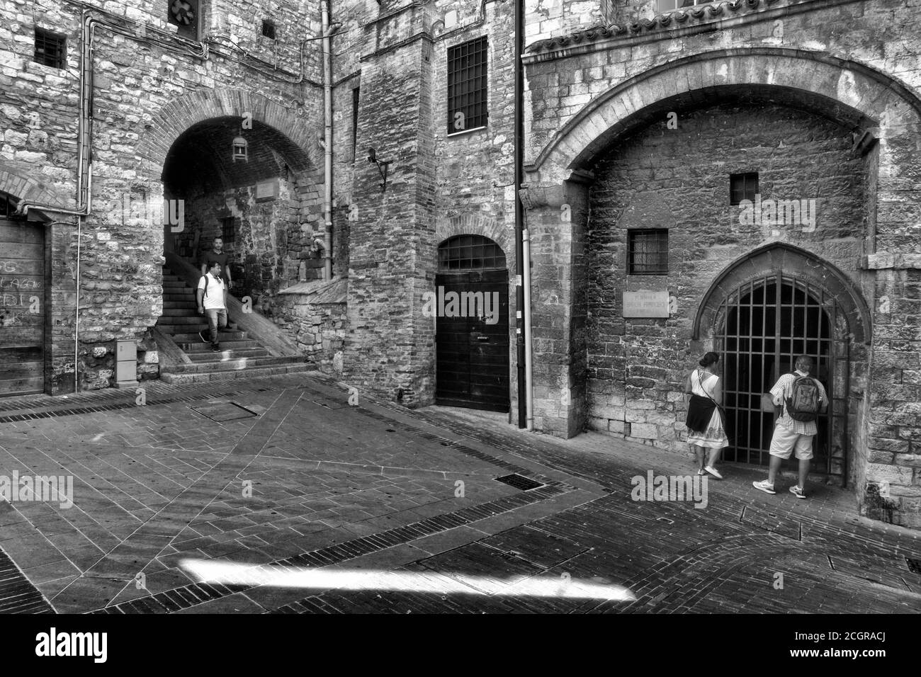Assisi, birthplace of San Francesco Stock