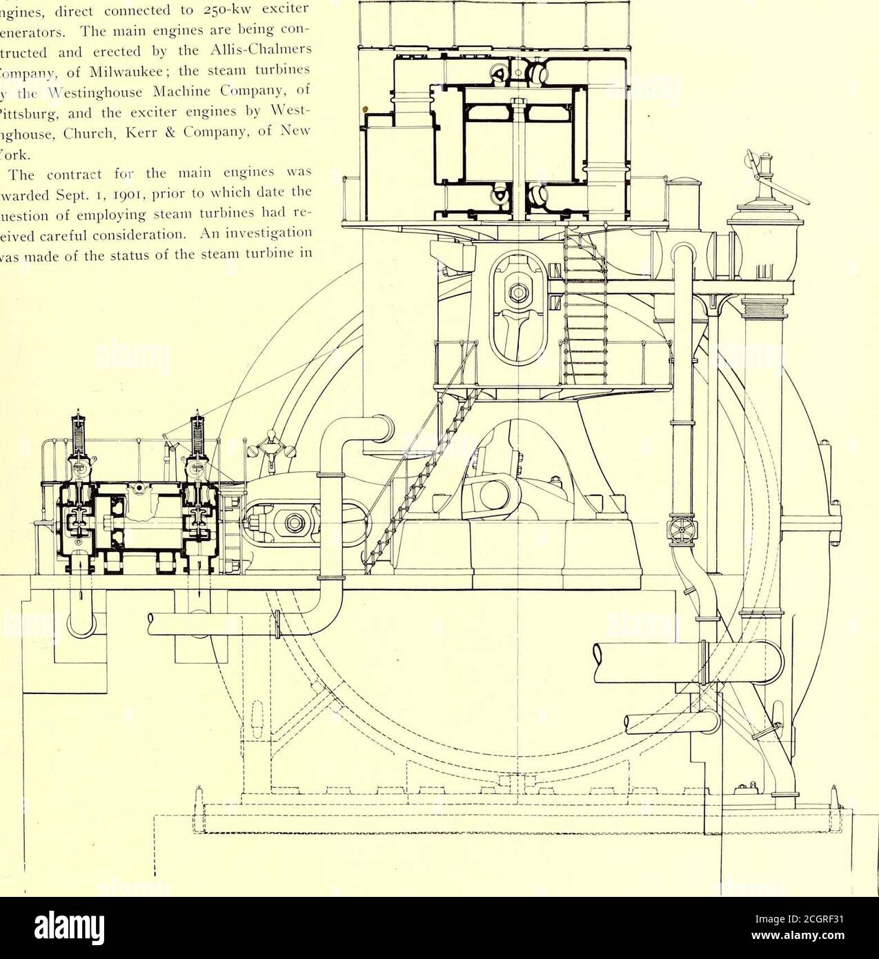 The Street railway journal . 75-kw lighting generators, and two  400-hpengines, direct connected to 250-kw excitergenerators. The main  engines are being con-structed and erected by the Allis-ChalmersCompany, of  Milwaukee; the steam