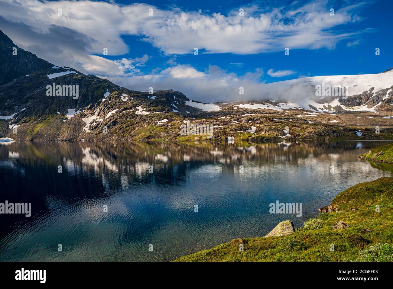 Beautiful Nature Norway natural landscape. Stock Photo