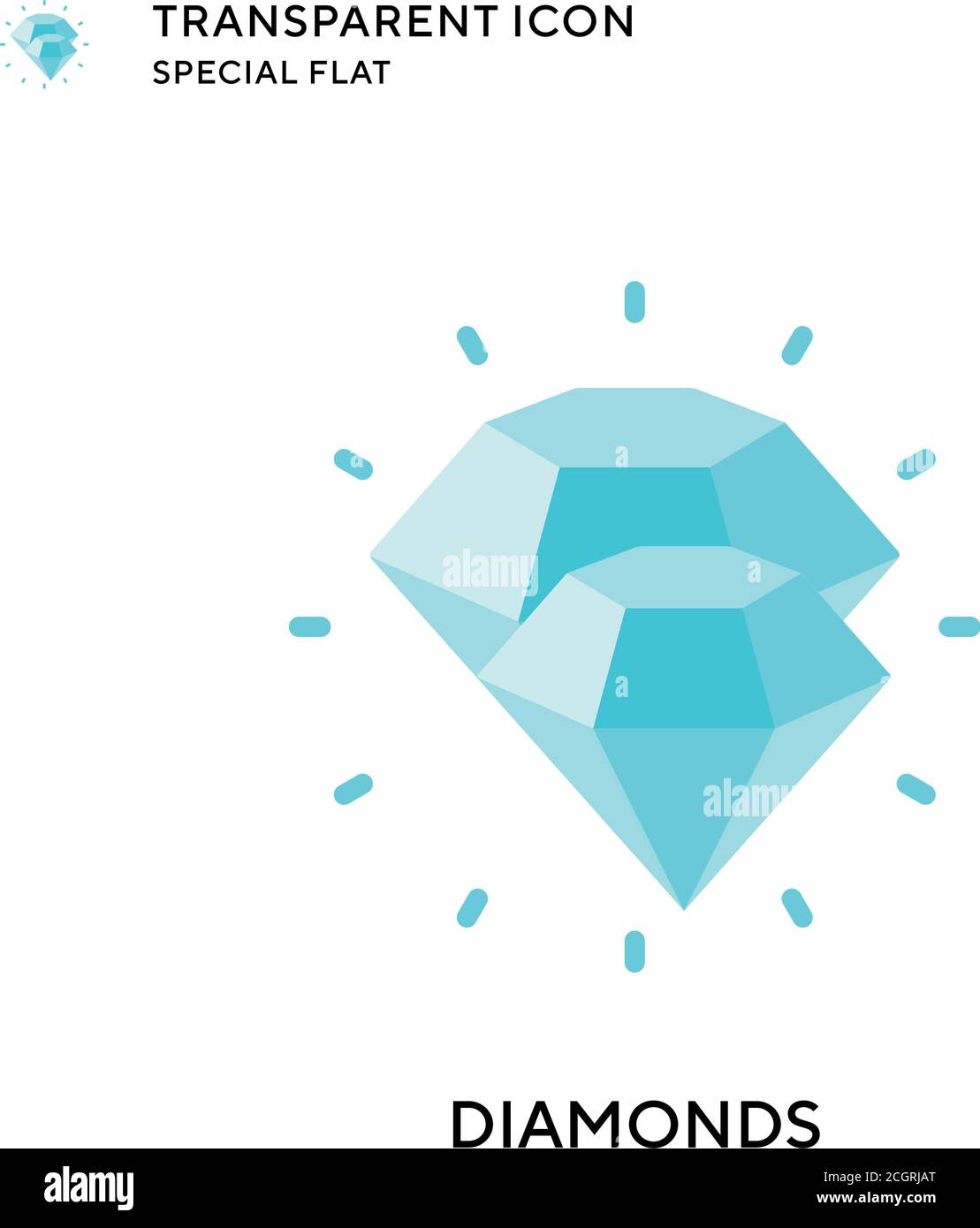 Round brilliant cut diamonds Stock Vector Images - Alamy