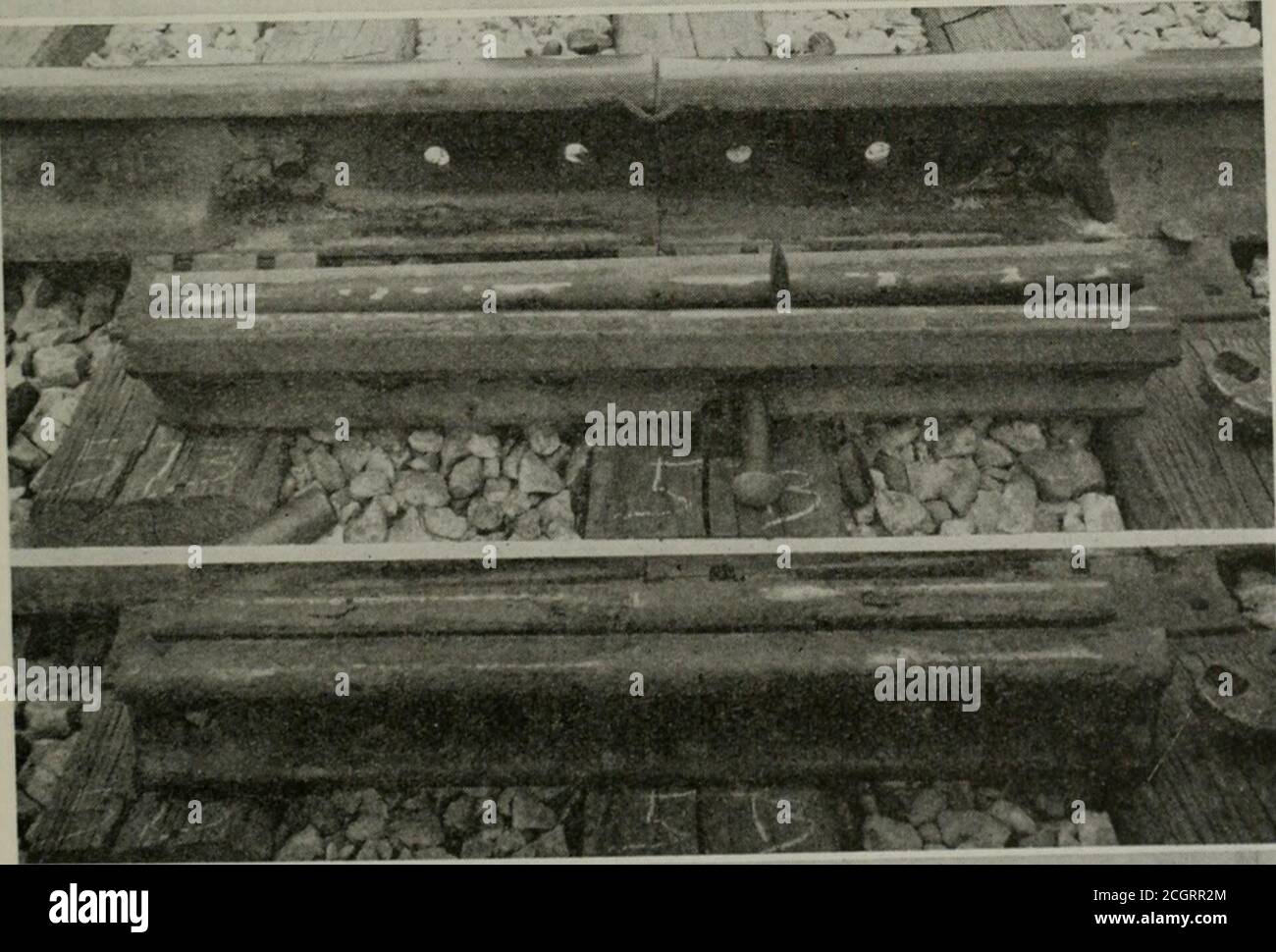 Proceedings Of The Annual Convention Fig 9 Korth Portion Of Section U Ko Cx Id A Special Brush Coat On Rail And Joint Fig 10 South Poruoo Of S Euoo 4 No Ch Id A